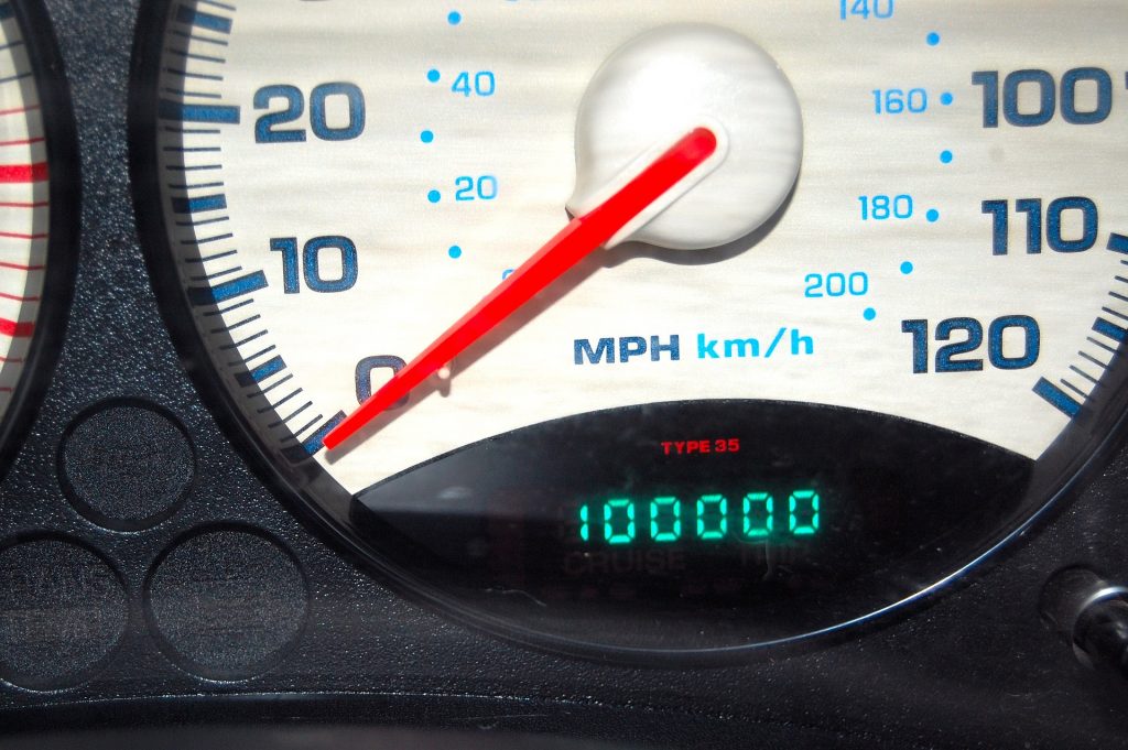 100,000 Miles Car