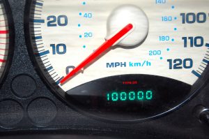 100,000 Miles Odometer