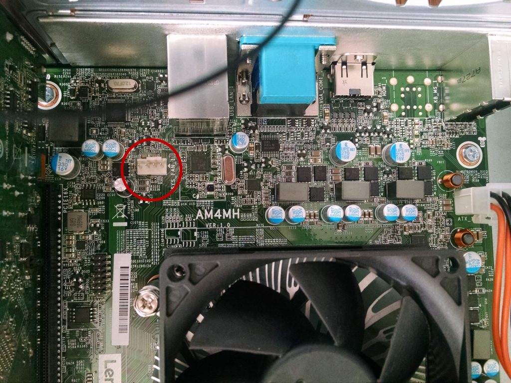 Lenovo Ideacentre 720 Fan Header