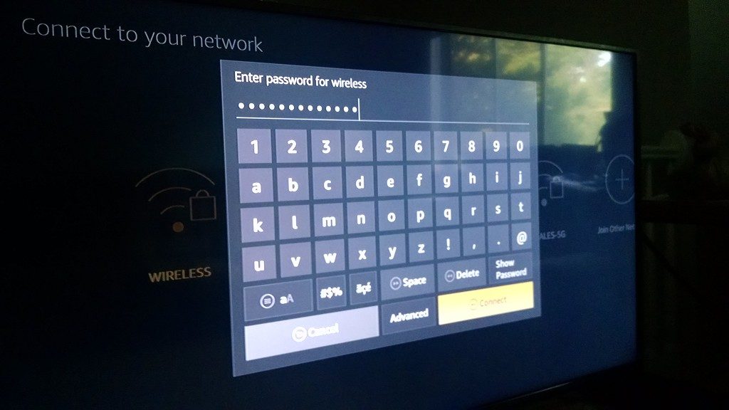 Fire TV Stick Connect Wi-Fi