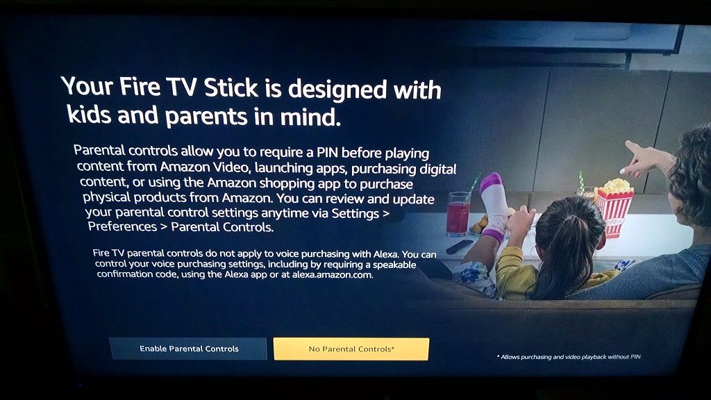 Fire TV Stick Parental Control