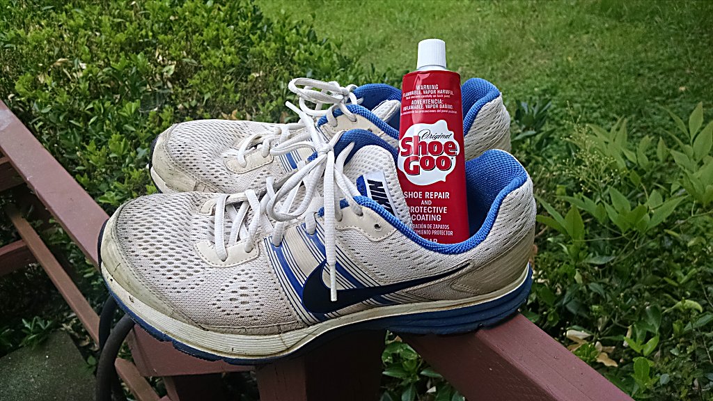 Nike Pegasus Shoe Goo Repair