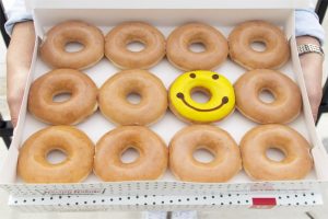 Free Doughnuts at Krispy Kreme