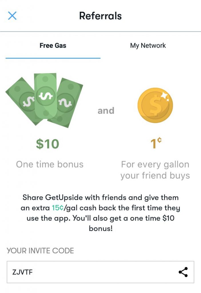 GetUpside $10 Bonus