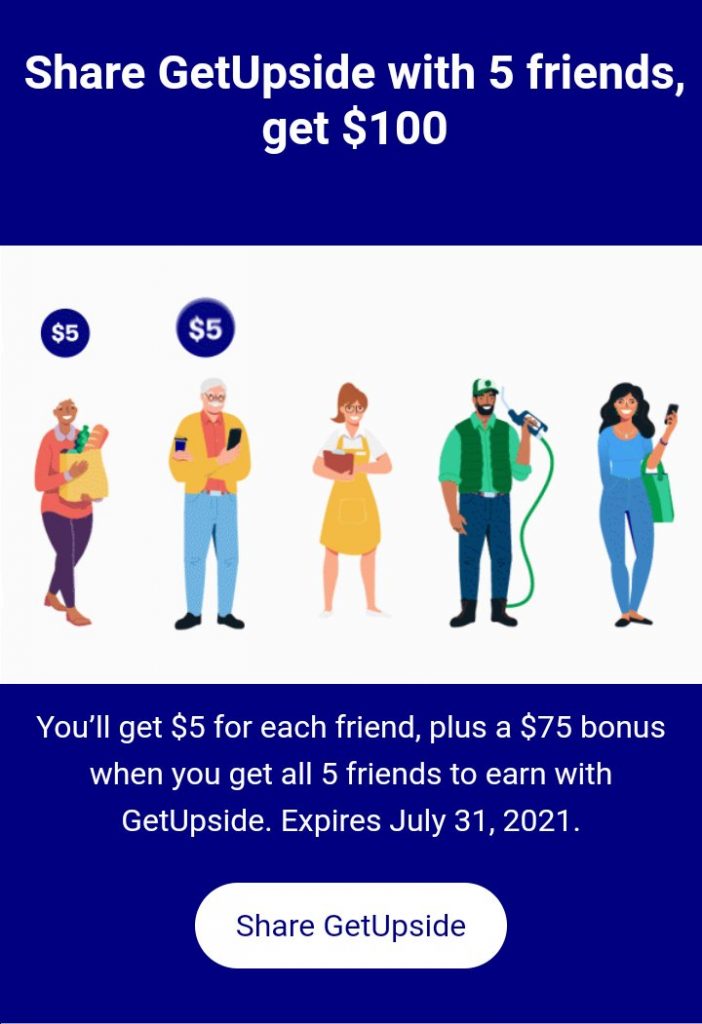 GetUpside $100 Bonus