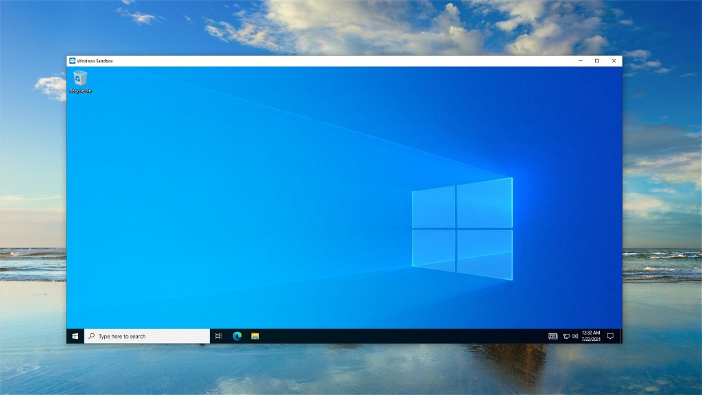 Windows Sandbox Desktop