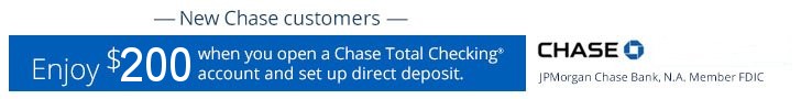 Chase Total Checking Bonus