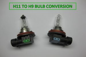 H11 to H9 Headlight Bulb Modification