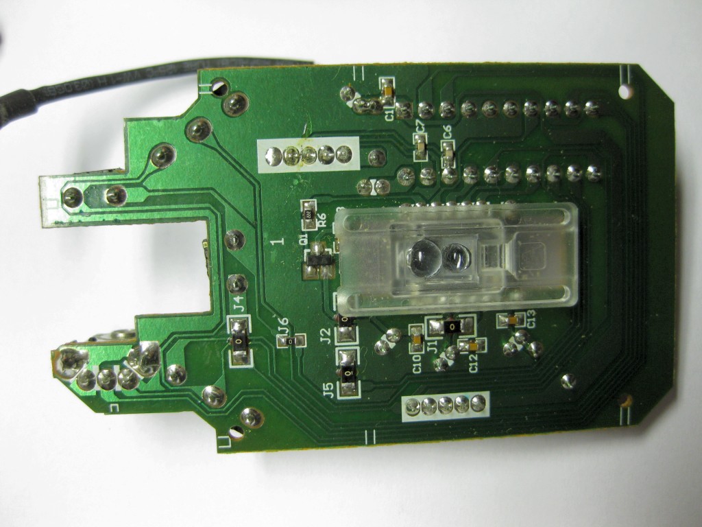 Mouse Circuit Board Bottom