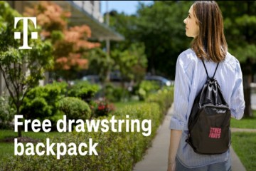 Free T-Mobile Drawstring Backpack