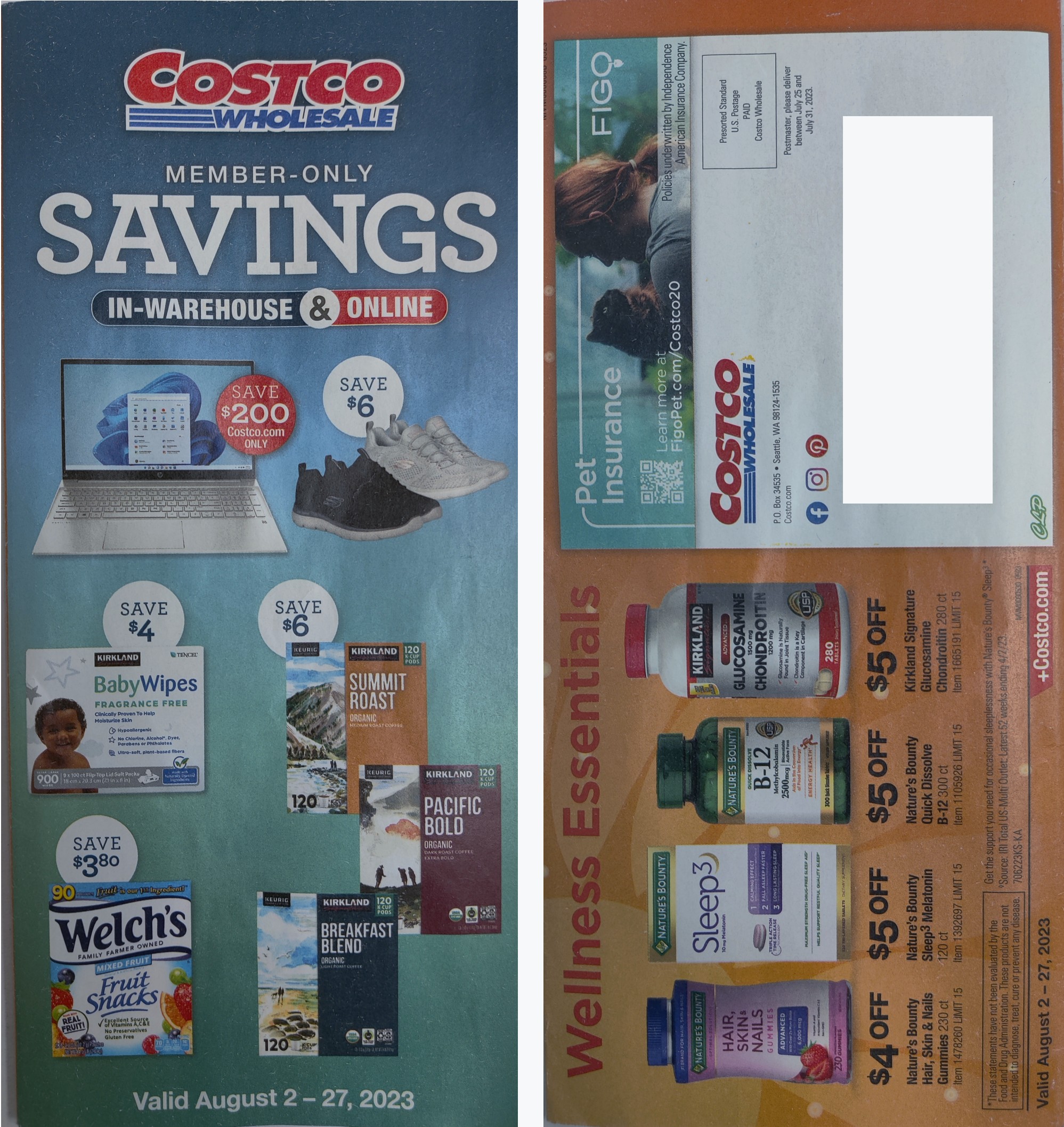 Costco Coupon Book August 2023 Ad Scans Good Money Sense