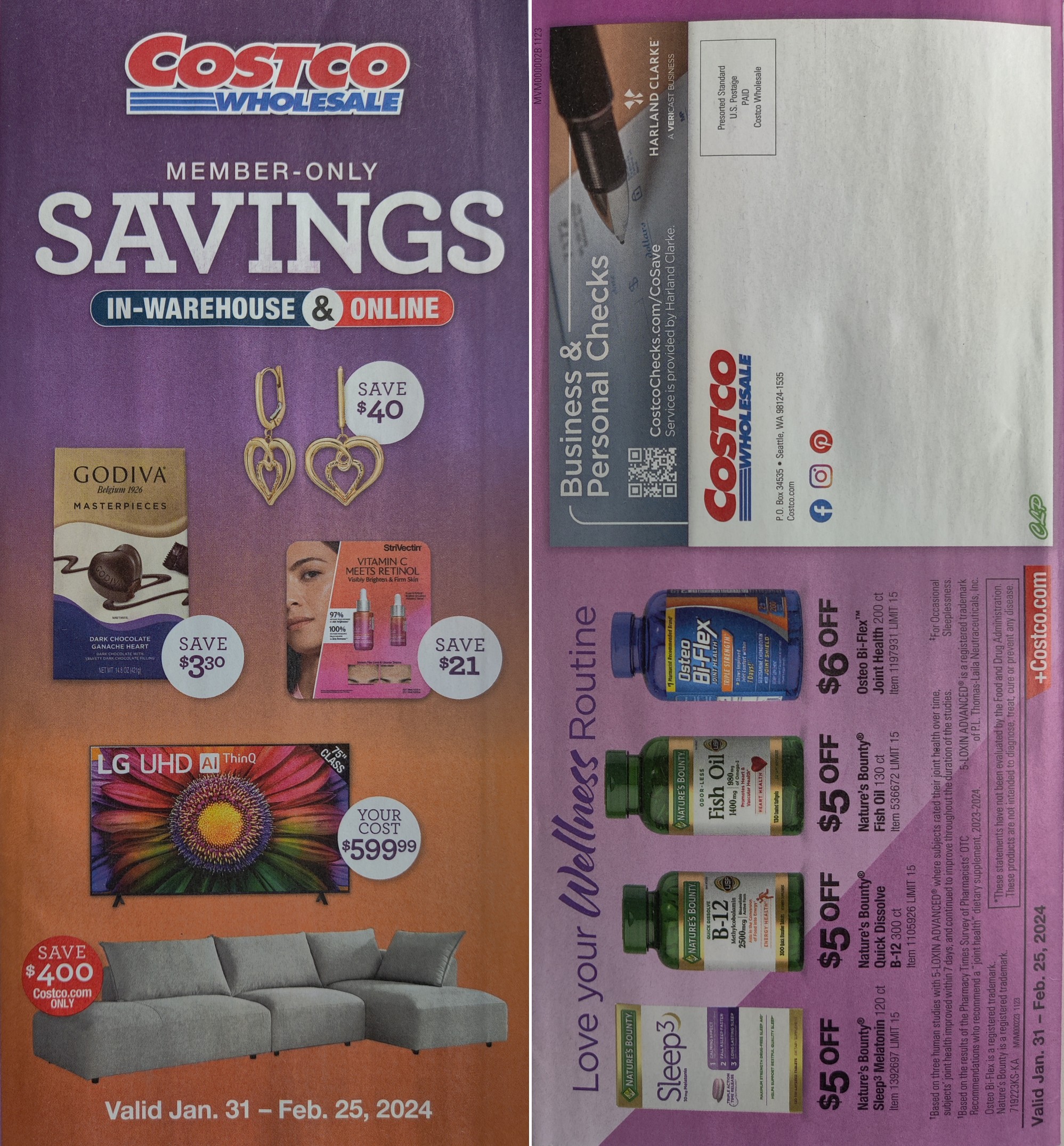 Costco Coupon Book Feb 2025 Biddie Nicolea