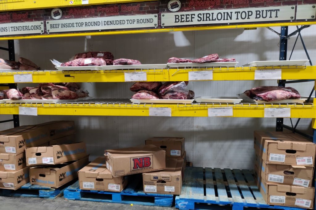 Restaurant Depot Meat Section