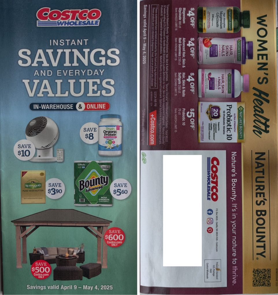 Costco Adscan April 2025 - Page 1