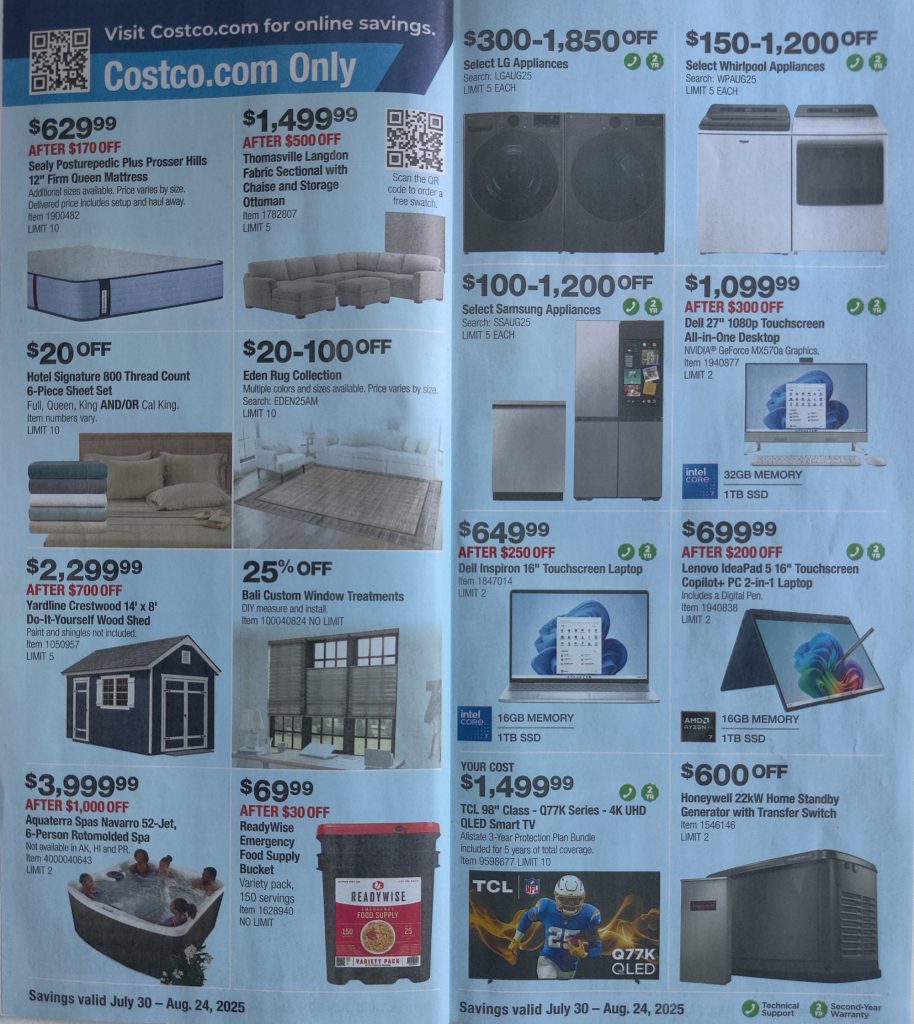 Costco Adscan August 2025 - Page 8