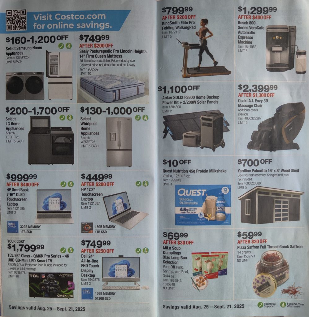 Costco Adscan September 2025 - Page 9