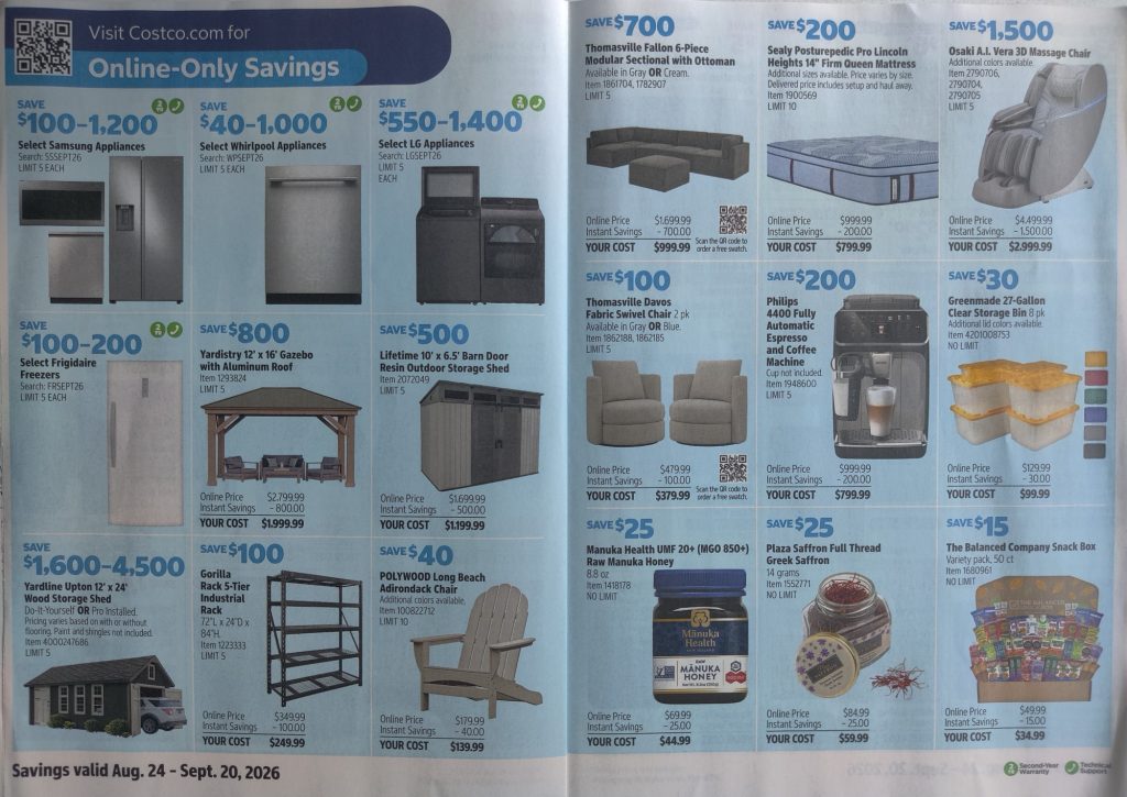 Costco Adscan September 2026 - Page 8